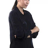 Silver Treasures Genuine Stone Sterling Silver Ear Climbers