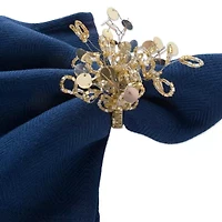 Design Imports Sparkle 6-pc. Napkin Rings