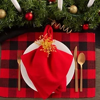 Design Imports Red Buffalo Check 6-pc. Placemat