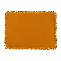 Design Imports Solid Pumpkin Spice 6-pc. Placemat