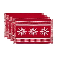 Design Imports Nordic Snowflake 4-pc. Placemat