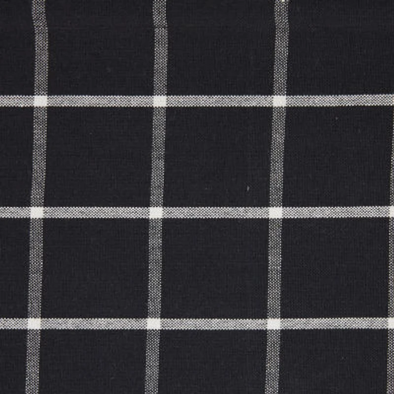 Design Imports Black Check 6-pc. Table Linen Set