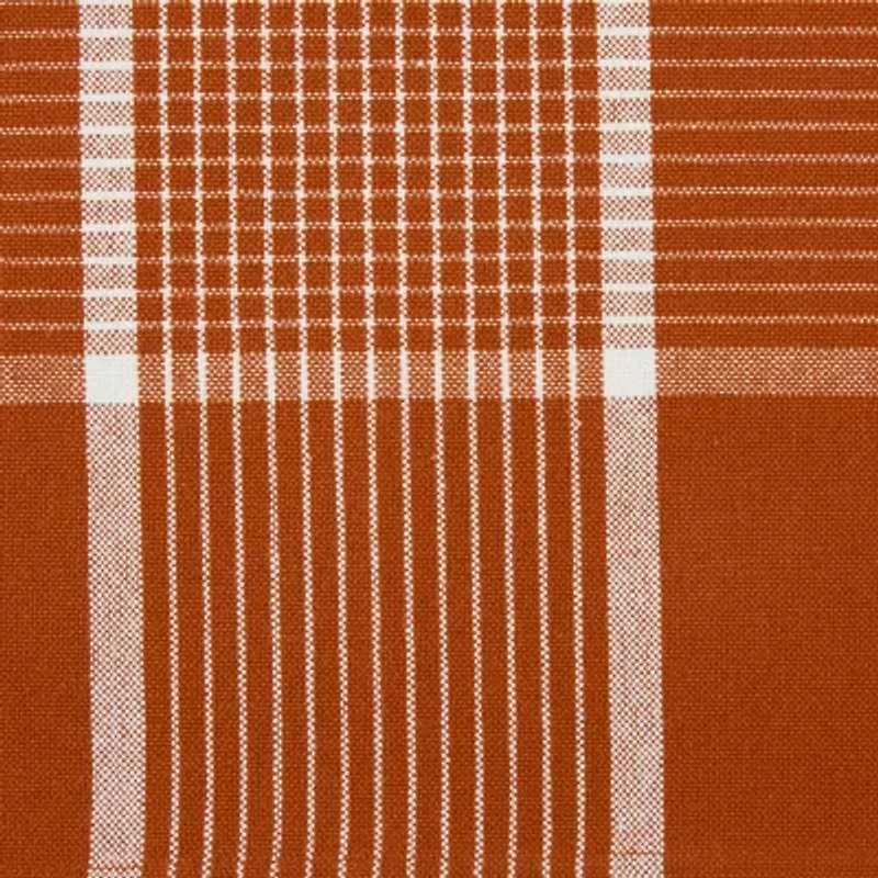 Design Imports Fiesta Rust Check 6-pc. Placemats