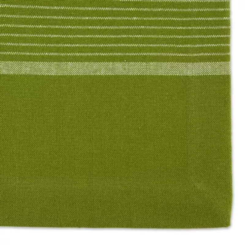 Design Imports Fiesta Green Check 6-pc. Table Linen Set