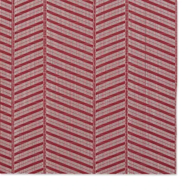 Design Imports Storm Blue Textured Twill Weave 6-pc. Placemat
