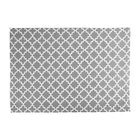 Design Imports Gray Lattice 6-pc. Placemats