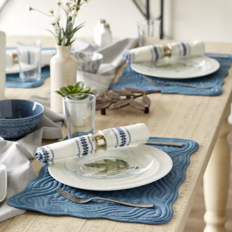 Design Imports Quilted Farmhouse 6-pc. Placemats