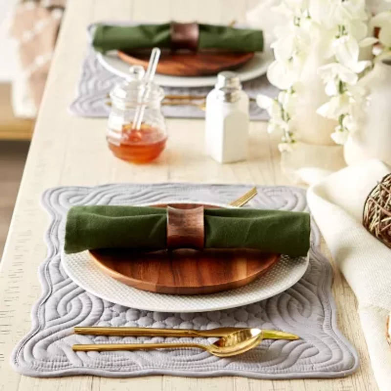Design Imports Quilted Farmhouse 6-pc. Placemats