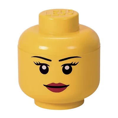 LEGO® Storage Head - Small Girl Toy Box
