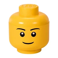 LEGO® Storage Head - Small Boy Toy Box