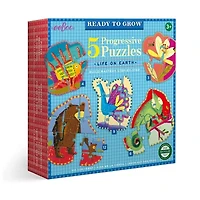 Eeboo Ready To Grow - Life On Earth P. 34-pc. Puzzle