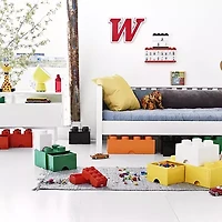 LEGO® Storage Brick Drawer 8 Bright Red Toy Box