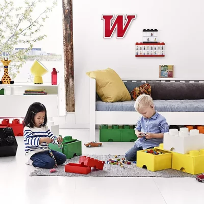 LEGO® Storage Brick Drawer 8 Bright Red Toy Box