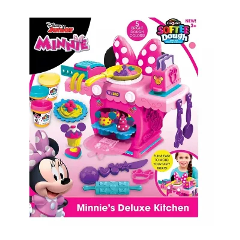 Cra-Z-Art Softee Dough Minnie Deluxe Kitchen - Multi-Color Dough 15-pc. Dough