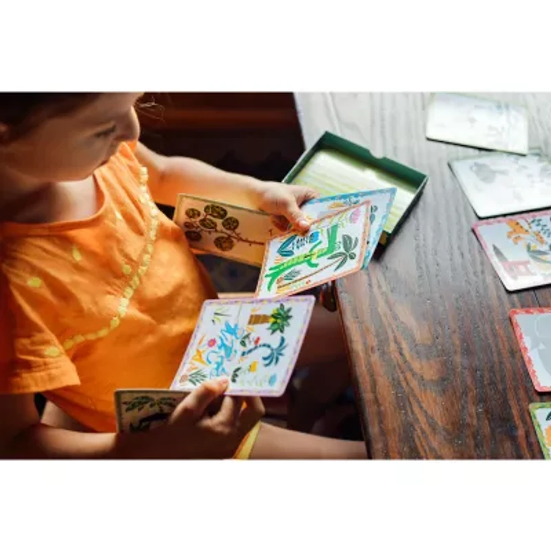 Eeboo Volcano Island Create A Story Pre-Literacy Cards Interactive Toy