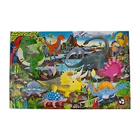 Eeboo Land Of Dinosaurs 100 Piece 100-pc. Puzzle