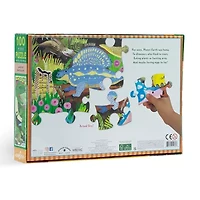 Eeboo Land Of Dinosaurs 100 Piece 100-pc. Puzzle