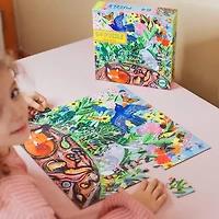 Eeboo Wild Things 64 Piece Jigsaw 64-pc. Puzzle