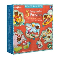 Eeboo Ready To Grow - Together Time P. Puzzle 34-pc. Puzzle
