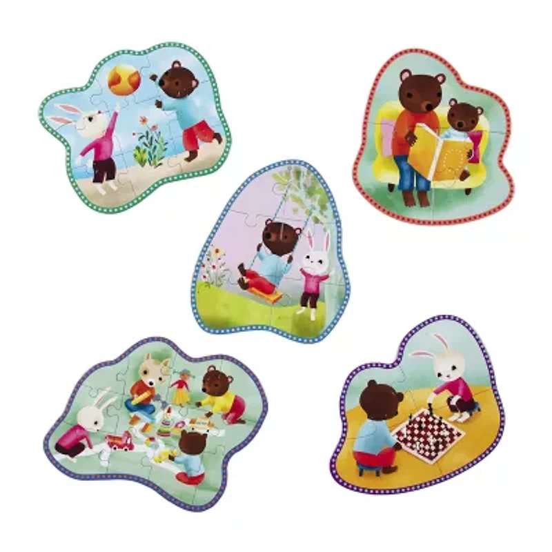 Eeboo Ready To Grow - Together Time P. Puzzle 34-pc. Puzzle