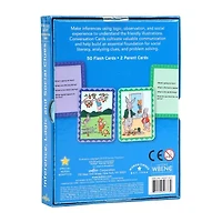 Eeboo What'S Going On Here? Conversation Flashcards 50-pc. Card Game