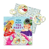 Eeboo Spin To Play Tea Party Game Play Kitchen