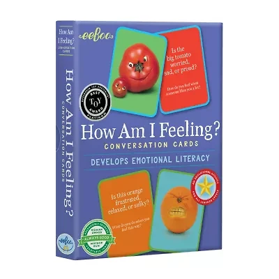 Eeboo How Am I Feeling? Conversation Flashcards Interactive Toy