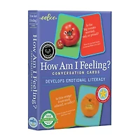 Eeboo How Am I Feeling? Conversation Flashcards Interactive Toy