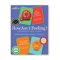 Eeboo How Am I Feeling? Conversation Flashcards Interactive Toy