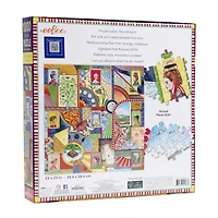 Eeboo Piece And Love Ufo Victorian Ladies 1000 Piece Adult Square Jigsaw 1000-pc. Puzzle