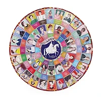 Eeboo Piece And Love Votes For Women 500 Piece Round Circle Jigsaw 500-pc. Puzzle
