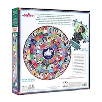 Eeboo Piece And Love Votes For Women 500 Piece Round Circle Jigsaw 500-pc. Puzzle