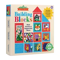 Eeboo Artist'S Series Building Blocks For Toddlers Building Blocks 16-pc.