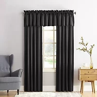 Sun Zero Emory Rod Pocket Energy Saving Light-Filtering Single Curtain Panel