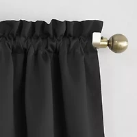 Sun Zero Emory Rod Pocket Energy Saving Light-Filtering Single Curtain Panel