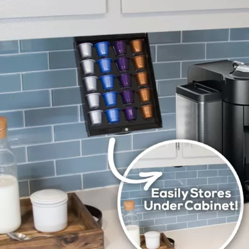 EZ Shelf Under Cabinet Nespresso  Storage