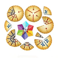 Eeboo Make A Pie Fraction Game