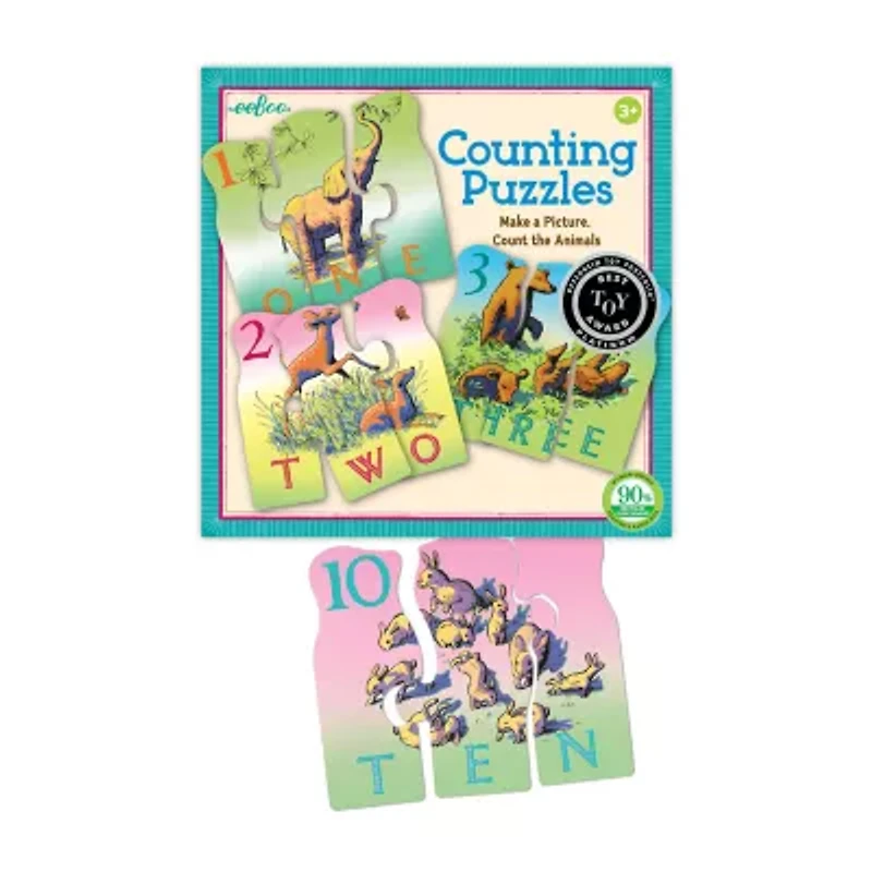 Eeboo Animal Counting Set 20-pc. Puzzle