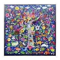 Eeboo Piece And Love Tree Of Life 1000 Piece Square Adult Jigsaw 1000-pc. Puzzle