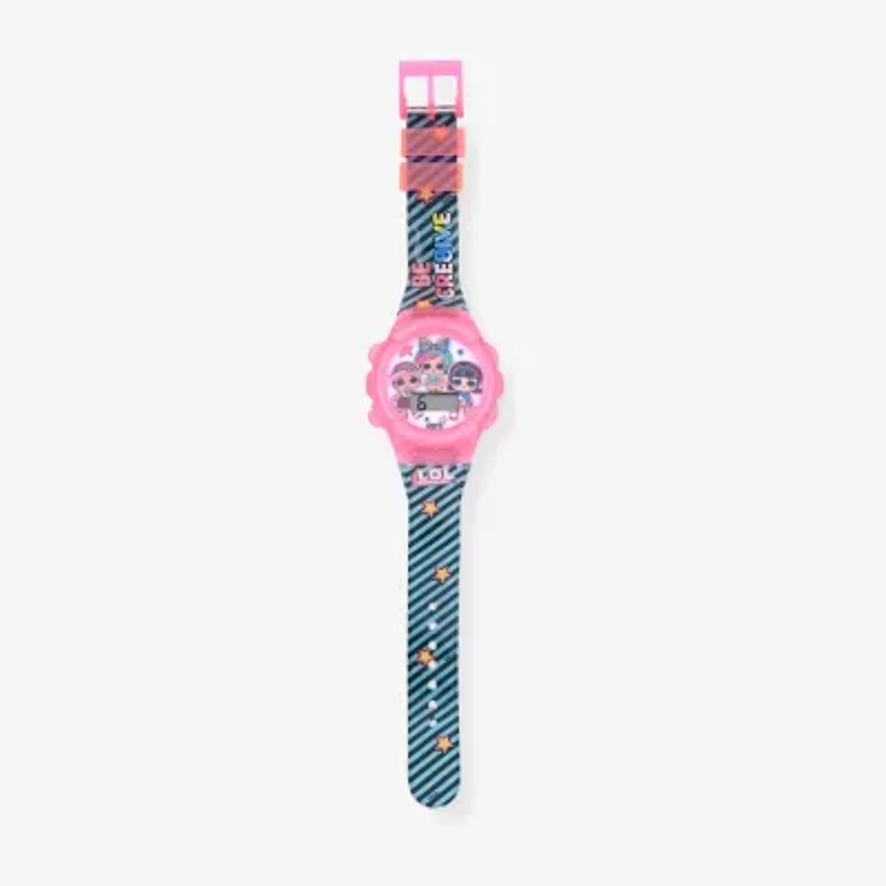 LOL Girls Digital Multicolor Strap Watch Lol4518jc