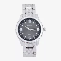 Geneva Womens Silver Tone Stainless Steel 2-pc. Watch Boxed Set Mac8080jc