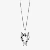 Star Wars Fine Jewelry Ahsoka Tanoã‚Â™ Womens 1/8 CT. T.W. Natural White Diamond Sterling Silver 18 Inch Pendant Necklace