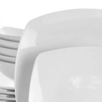 Elama Newman 18-pc. Porcelain Dinnerware Set