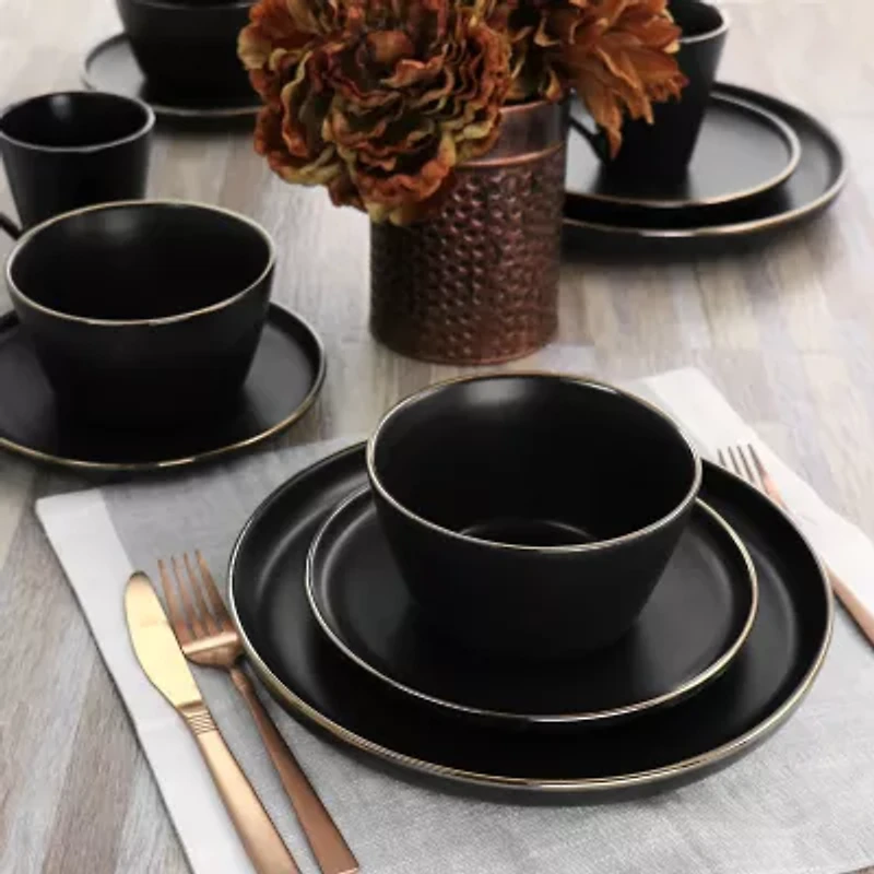 Elama Paul 16-pc. Stoneware Dinnerware Set