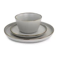 Elama Louis 16-pc. Stoneware Dinnerware Set