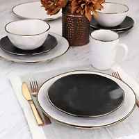 Elama Roman 16-pc. Stoneware Dinnerware Set
