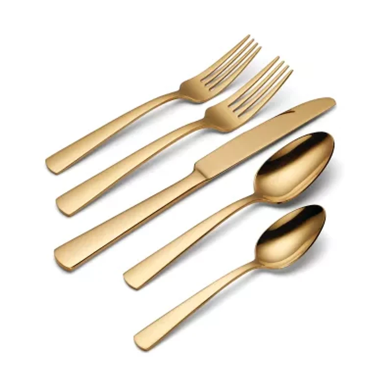 Oneida Aptitude Gold 20-pc. Flatware Set