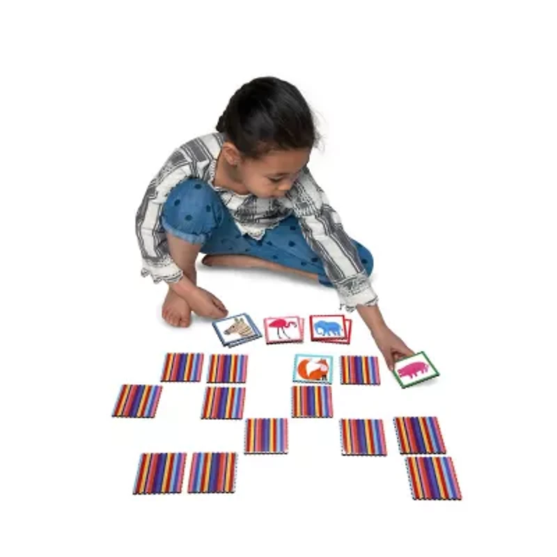 Eeboo Pre-School Animal Memory And Matching Game Brain Game