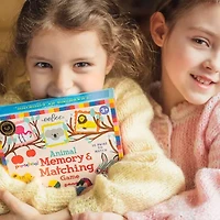 Eeboo Pre-School Animal Memory And Matching Game Brain Game