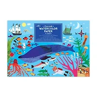Eeboo In The Sea Watercolor Pad/16 Sheets Drawing Kit